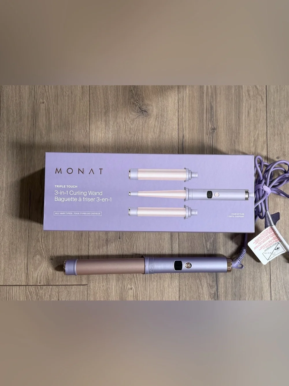 Monat 3 in 1 Curling Wand